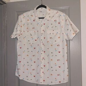 Sonoma Men’s Beach Short sleeve shirt SZ Large